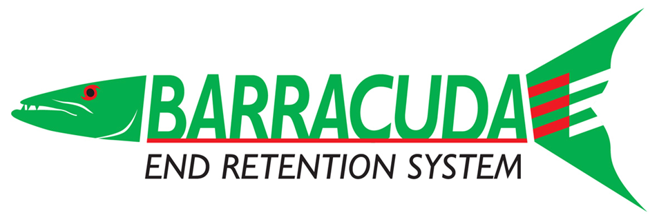 Barracuda end retention system logo
